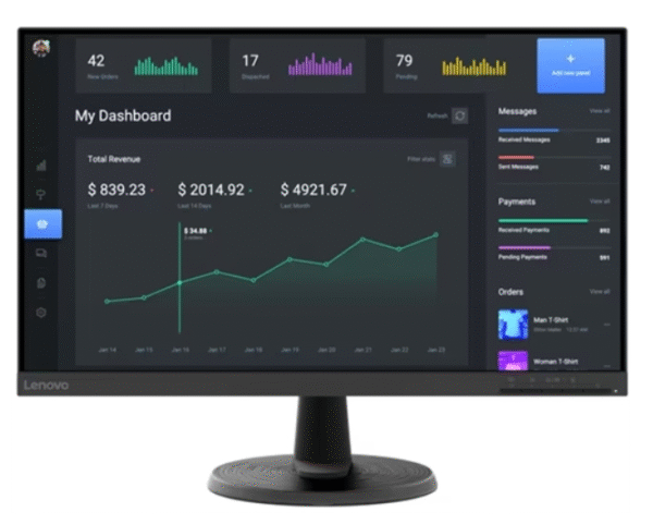 Lenovo ThinkVision C24-40 - 23.8" - FHD 1920x1080 - 16:9